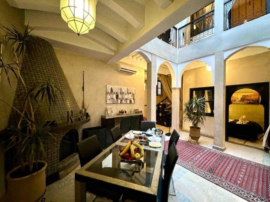 Riad Art De Vivre Avec Jacuzzi Marrakesz Zewnętrze zdjęcie