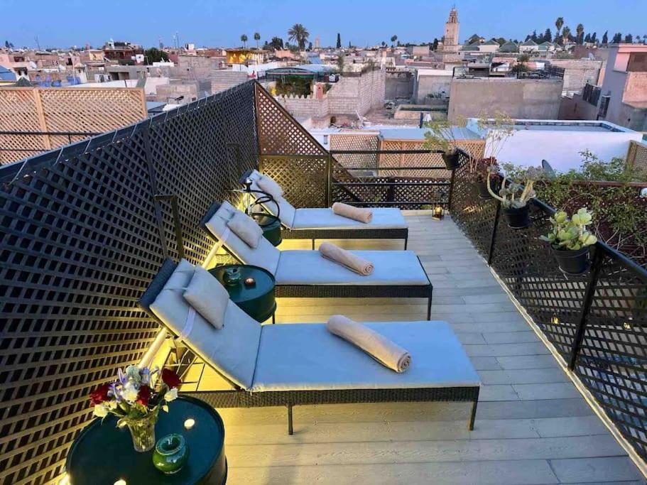 Riad Art De Vivre Avec Jacuzzi Marrakesz Zewnętrze zdjęcie