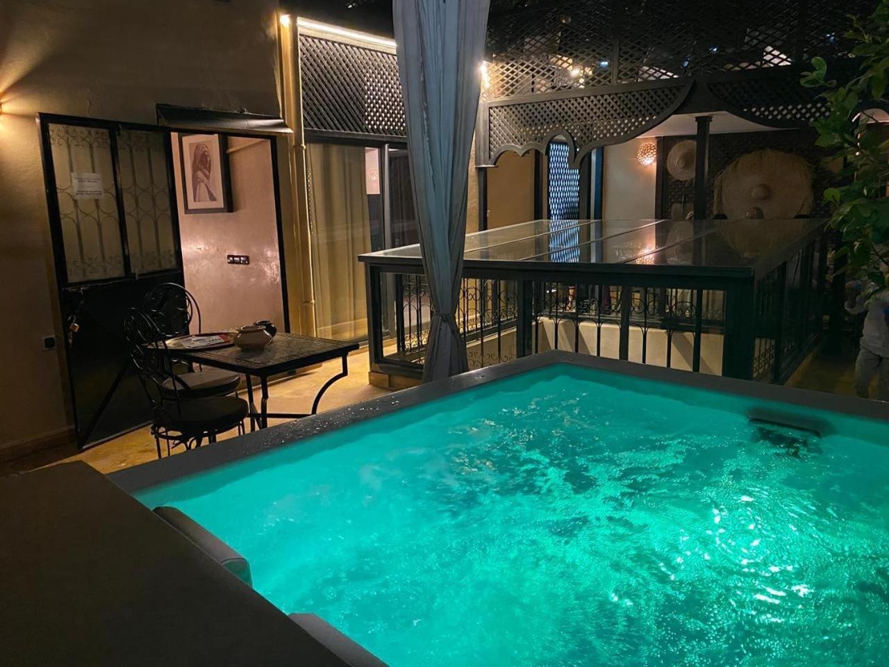 Riad Art De Vivre Avec Jacuzzi Marrakesz Zewnętrze zdjęcie