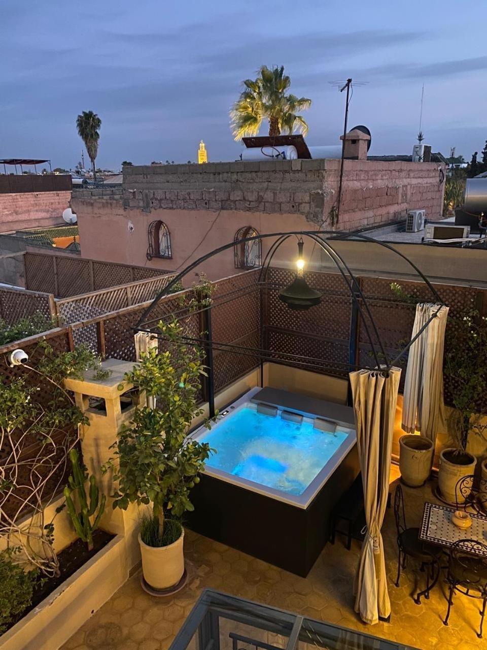 Riad Art De Vivre Avec Jacuzzi Marrakesz Zewnętrze zdjęcie