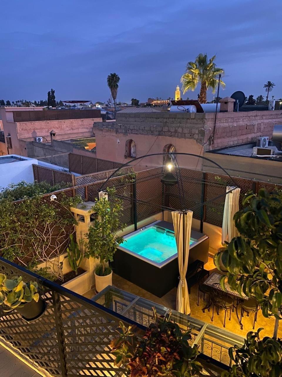 Riad Art De Vivre Avec Jacuzzi Marrakesz Zewnętrze zdjęcie